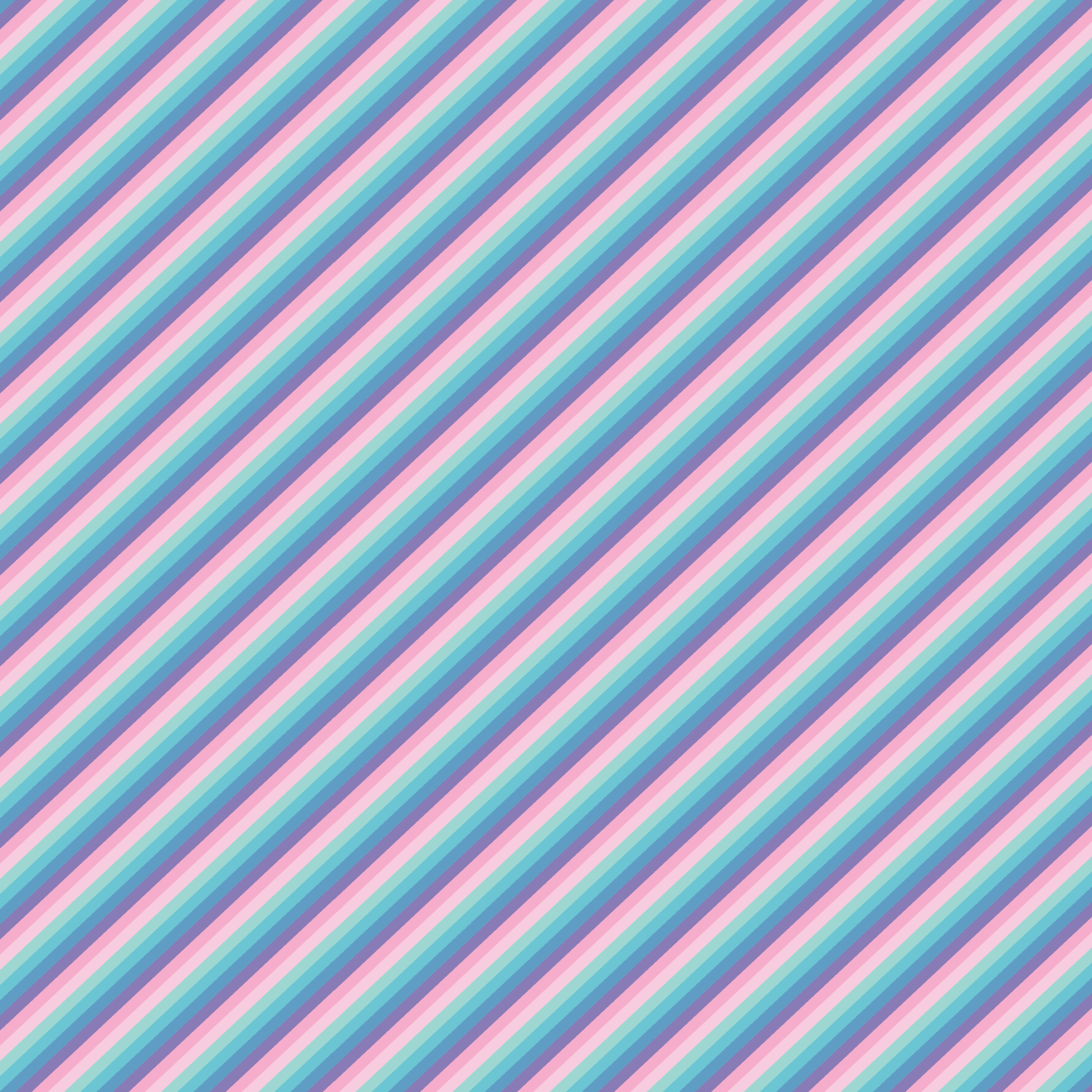 P1177 | Mermaid Stripes Pattern Acrylic Sheets - CMB Pattern Acrylic