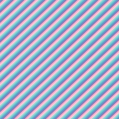 P1177 | Mermaid Stripes Pattern Acrylic Sheets - CMB Pattern Acrylic