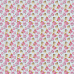 P1186 | Pink & Gold Pointsettia & Bows Pattern Acrylic Sheets - CMB Pattern Acrylic