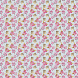 P1186 | Pink & Gold Pointsettia & Bows Pattern Acrylic Sheets - CMB Pattern Acrylic
