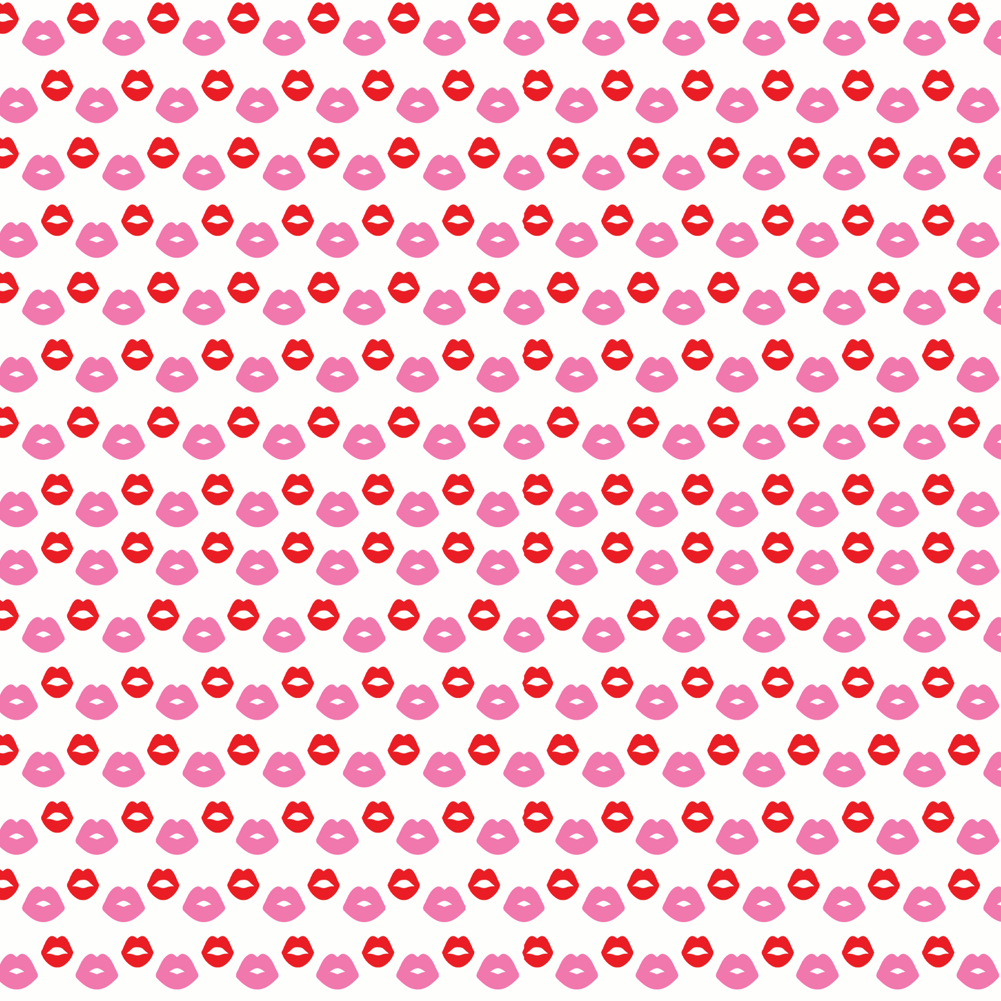 P1187 | Pink & Red Lips Pattern Acrylic Sheets - CMB Pattern Acrylic