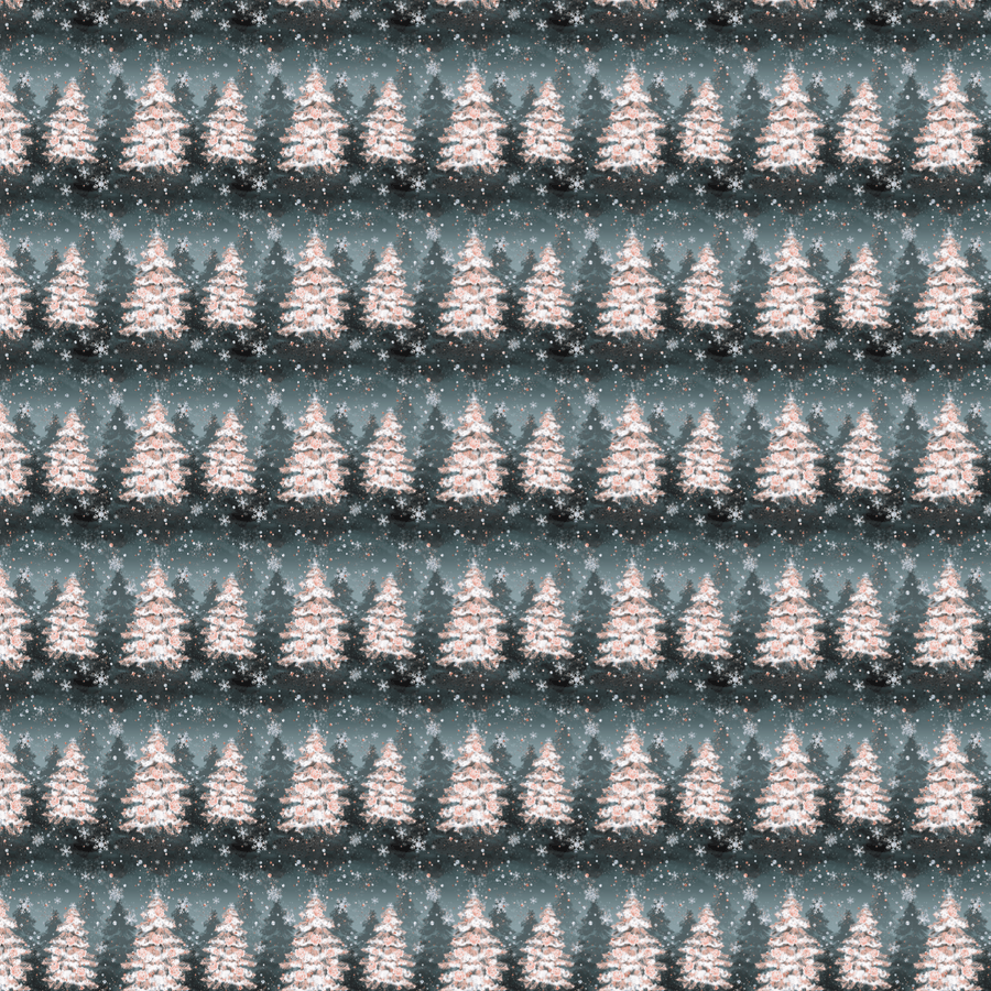P1188 | Pink Christmas Tree Glitter Pattern Acrylic Sheets - CMB Pattern Acrylic