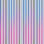 P1198 | Purple Blue Ombre Stripes Pattern Acrylic Sheets - CMB Pattern Acrylic