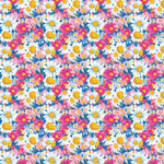 P1207 | Retro Floral 3 Pattern Acrylic Sheets - CMB Pattern Acrylic