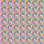 P1209 | Spring Patchwork 1 Pattern Acrylic Sheets - CMB Pattern Acrylic