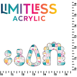 P1210 | Spring Patchwork 2 Pattern Acrylic Sheets - CMB Pattern Acrylic