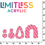 P1211 | Valentine Illusion Pattern Acrylic Sheets - CMB Pattern Acrylic