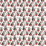 P1216 | Christmas Pups Pattern Acrylic Sheets - CMB Pattern Acrylic