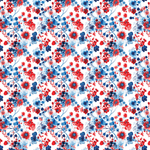 P1218 | Florals for the Fourth Pattern Acrylic Sheets - CMB Pattern Acrylic