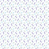 P1219 | Frosty Christmas Line Art Pattern Acrylic Sheets - CMB Pattern Acrylic
