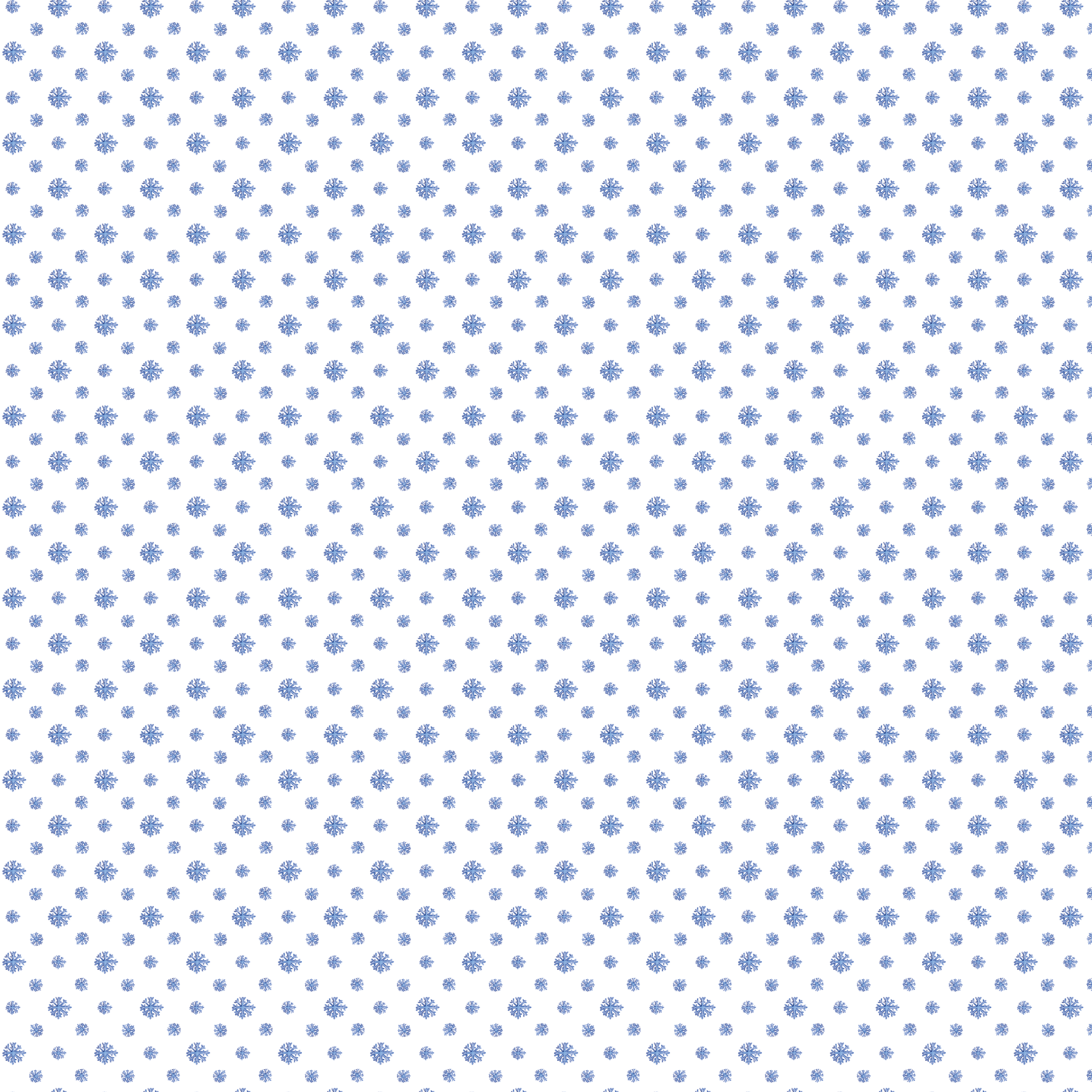 P1222 | Itty Bitty Blue Watercolor Snowflakes Pattern Acrylic Sheets - CMB Pattern Acrylic