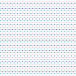 P1225 | Mermaid Polka Dot Stripes Pattern Acrylic Sheets - CMB Pattern Acrylic