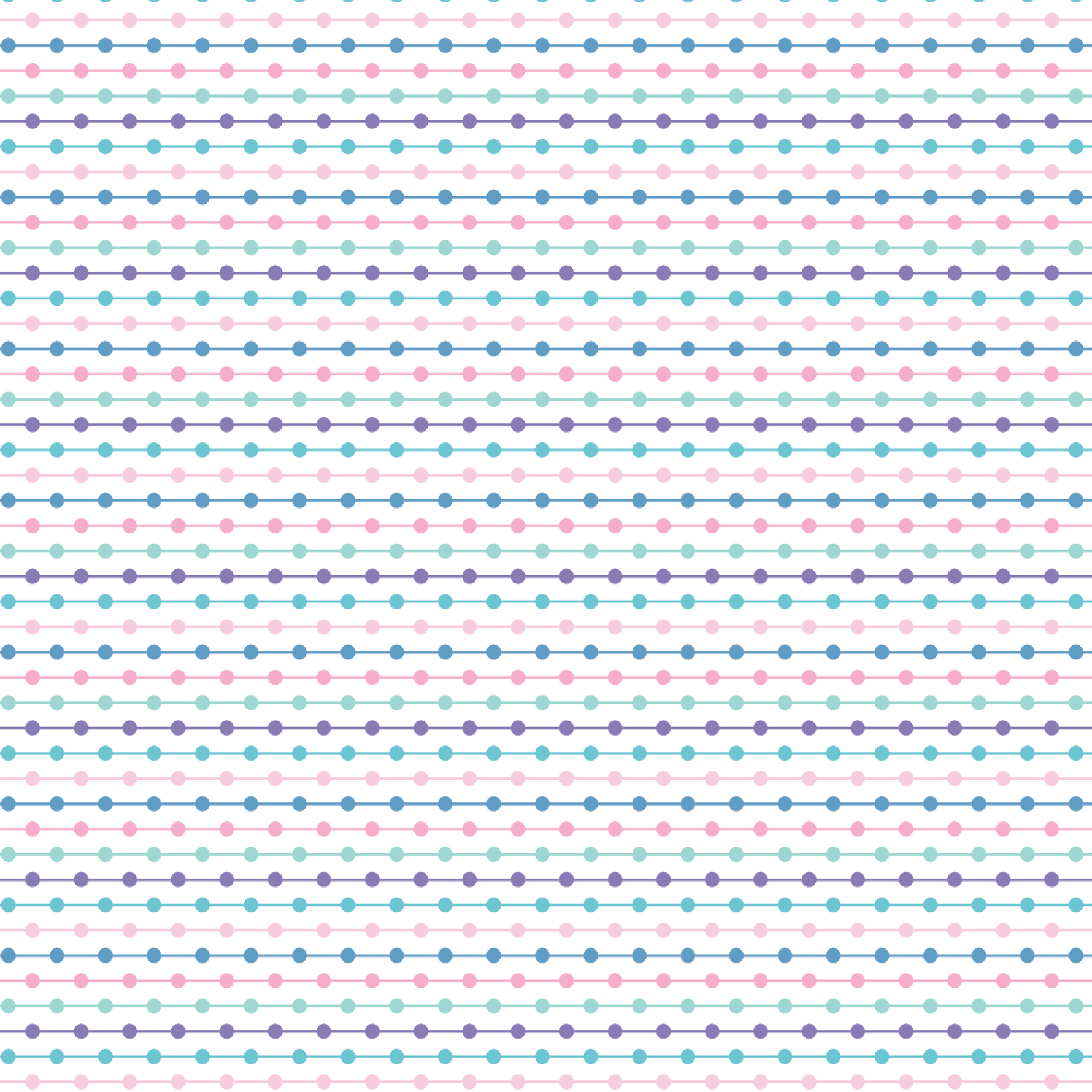 P1225 | Mermaid Polka Dot Stripes Pattern Acrylic Sheets - CMB Pattern Acrylic