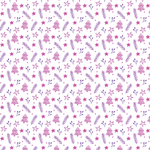 P1232 | Pinkish Purple Christmas Line Art Pattern Acrylic Sheets - CMB Pattern Acrylic