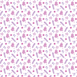 P1232 | Pinkish Purple Christmas Line Art Pattern Acrylic Sheets - CMB Pattern Acrylic