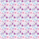 P1234 | Purple Floral & Bows Pattern Acrylic Sheets - CMB Pattern Acrylic