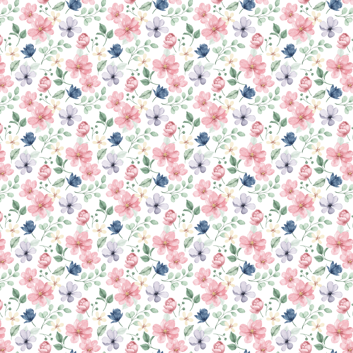 Stampoline 4 Pattern P1238 | Spring Floral 4 Pattern Acrylic Sheets – Custom Made Better