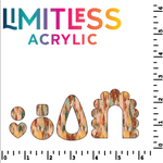 P1246 | Abstract Autumn 2 Pattern Acrylic Sheets - Patterns
