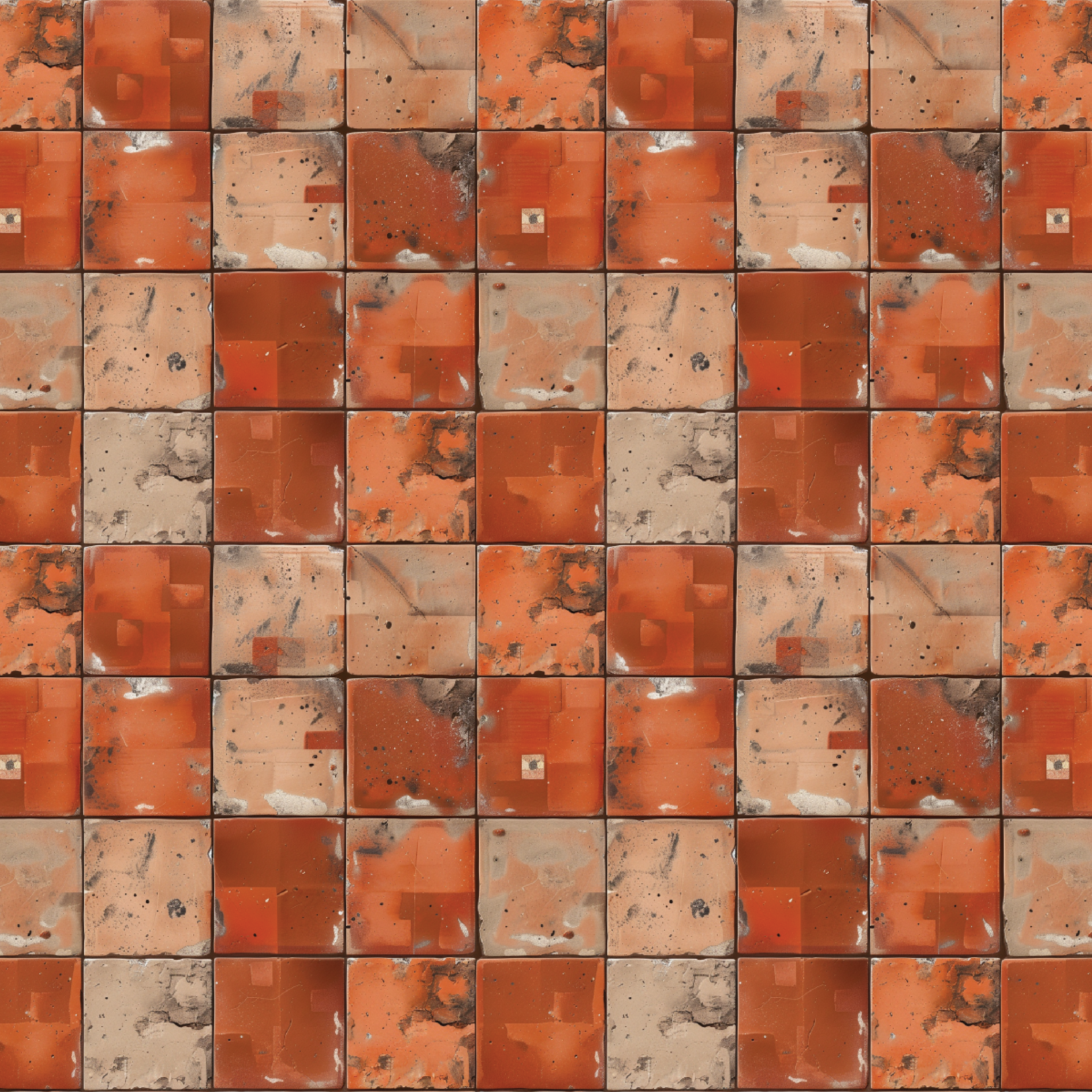 P1248 | Autumn Bricks Pattern Acrylic Sheets - Patterns