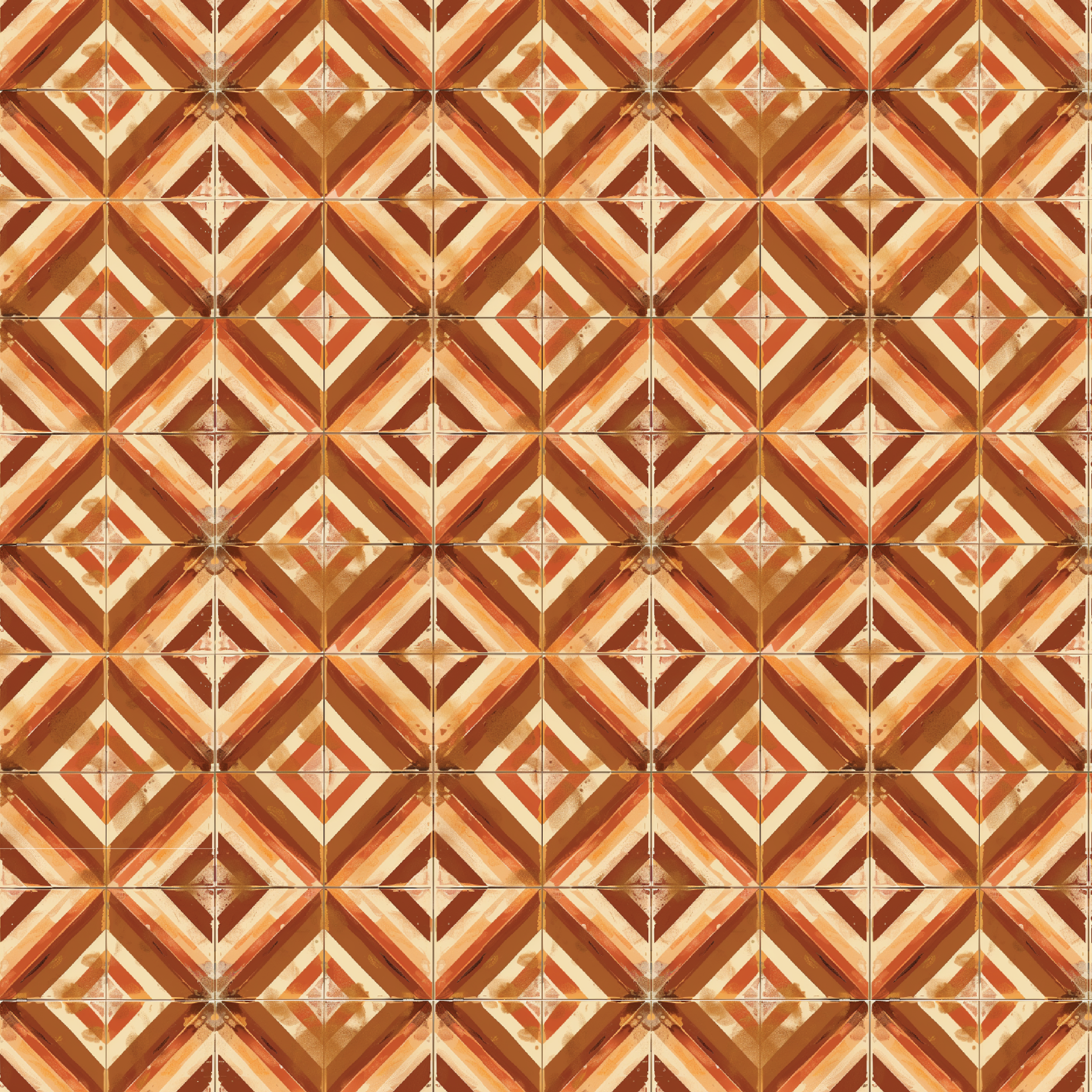 P1249 | Autumn Tiles Pattern Acrylic Sheets - Patterns