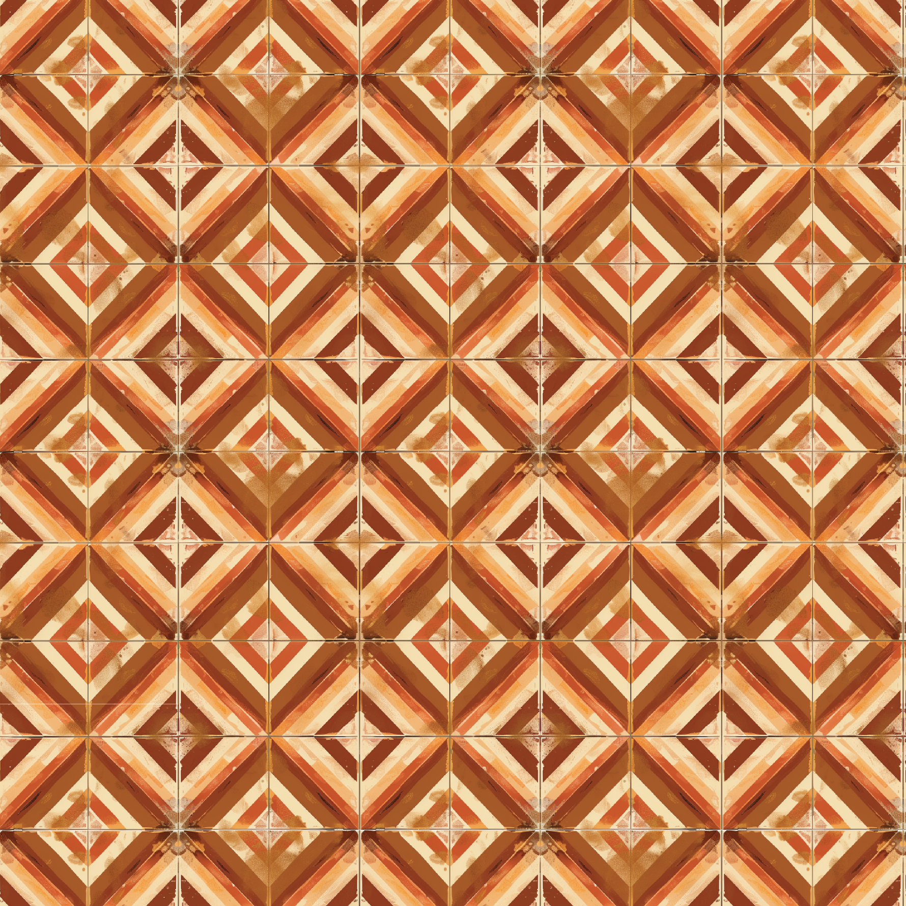 P1249 | Autumn Tiles Pattern Acrylic Sheets - Patterns