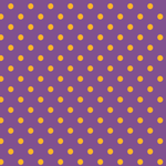 P1255 | Halloween Dots (Orange on Purple) Pattern Acrylic Sheets - Patterns
