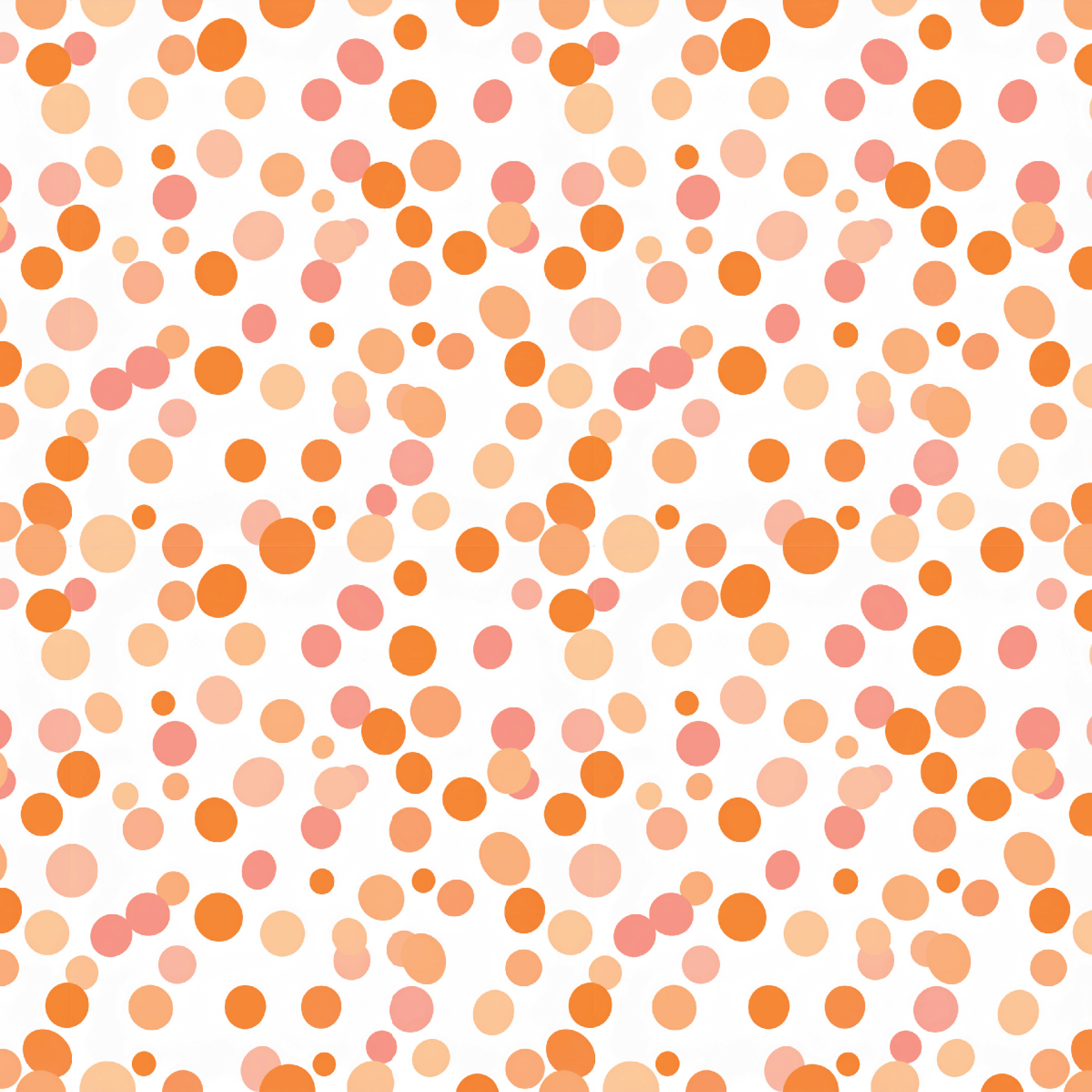 P1259 | Orange & Pink Smudge Dots Pattern Acrylic Sheets - Patterns