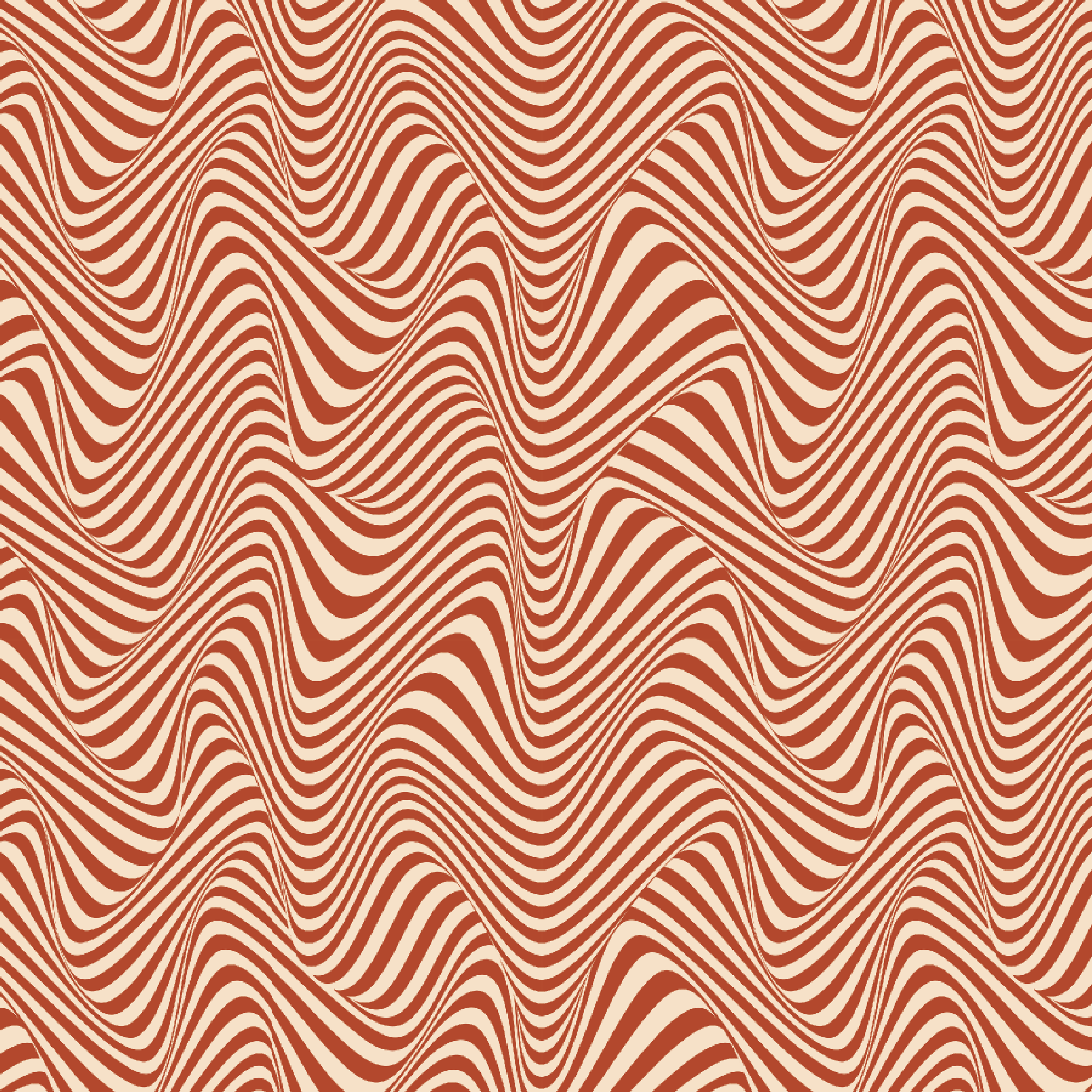 P1267 | Wavy Autumn Orange Pattern Acrylic Sheets - Patterns