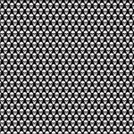 P1278 | Black & White Skulls 2 Pattern Acrylic Sheets - Patterns