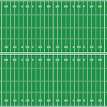P1285 | Football Field Backer Pattern Acrylic Sheets - Patterns