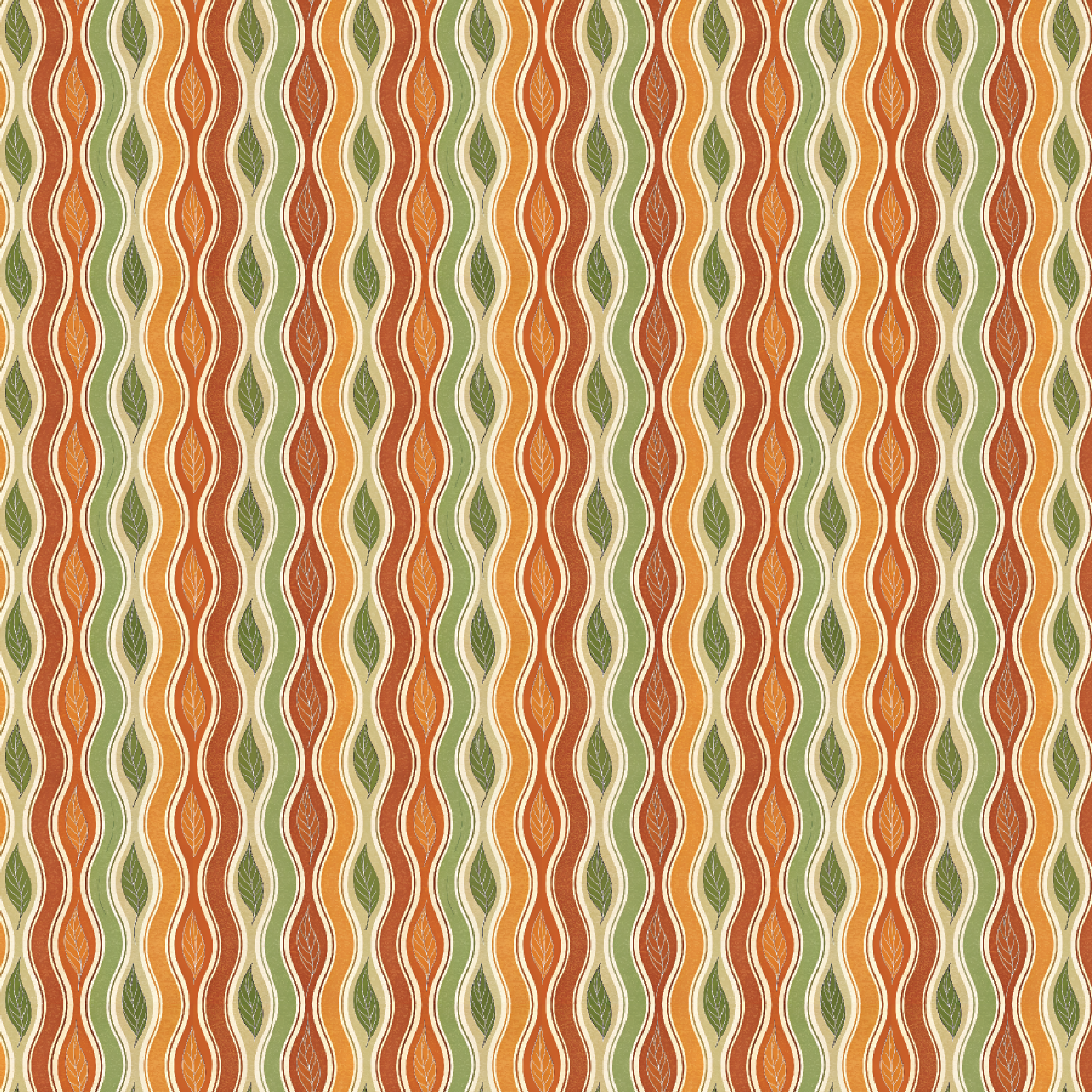 P1290 | Fun Fall Waves Pattern Acrylic Sheets - Patterns