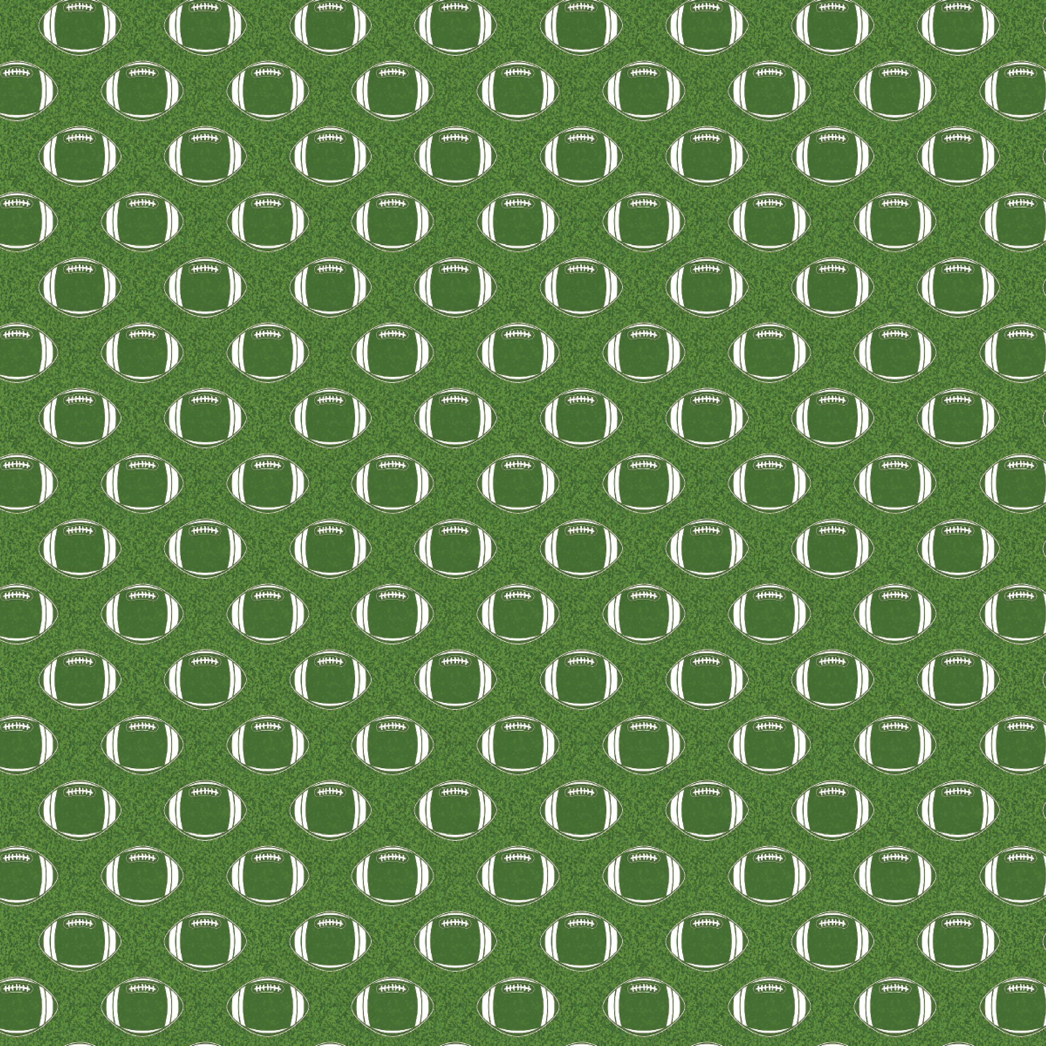 P1292 | Green & White Football Pattern Acrylic Sheets - Patterns