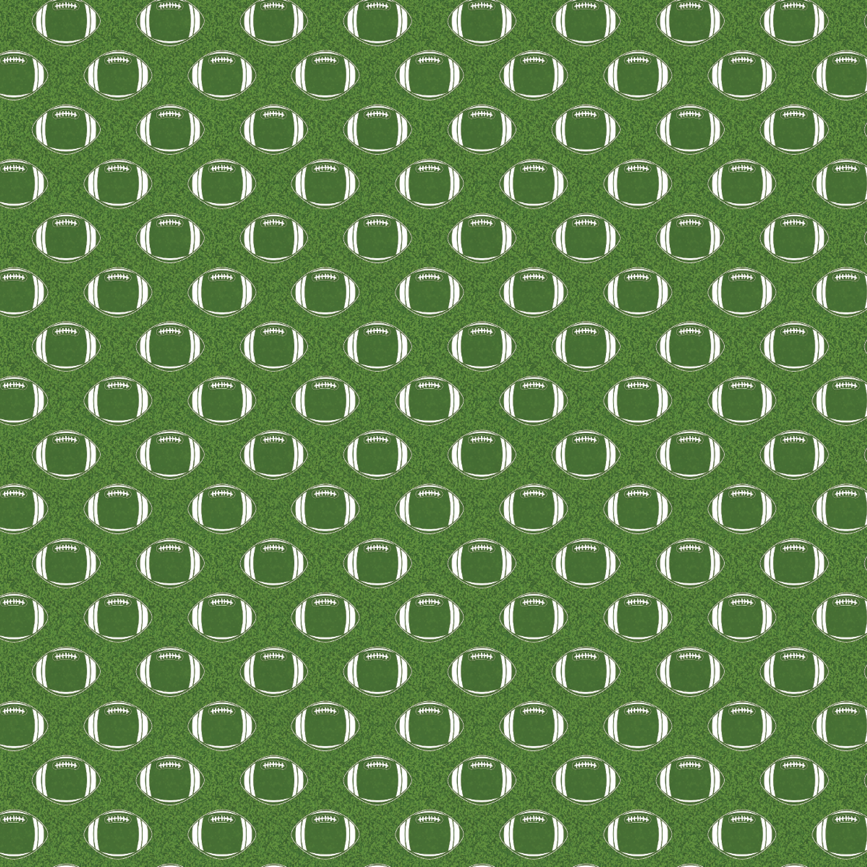 P1292 | Green & White Football Pattern Acrylic Sheets - Patterns