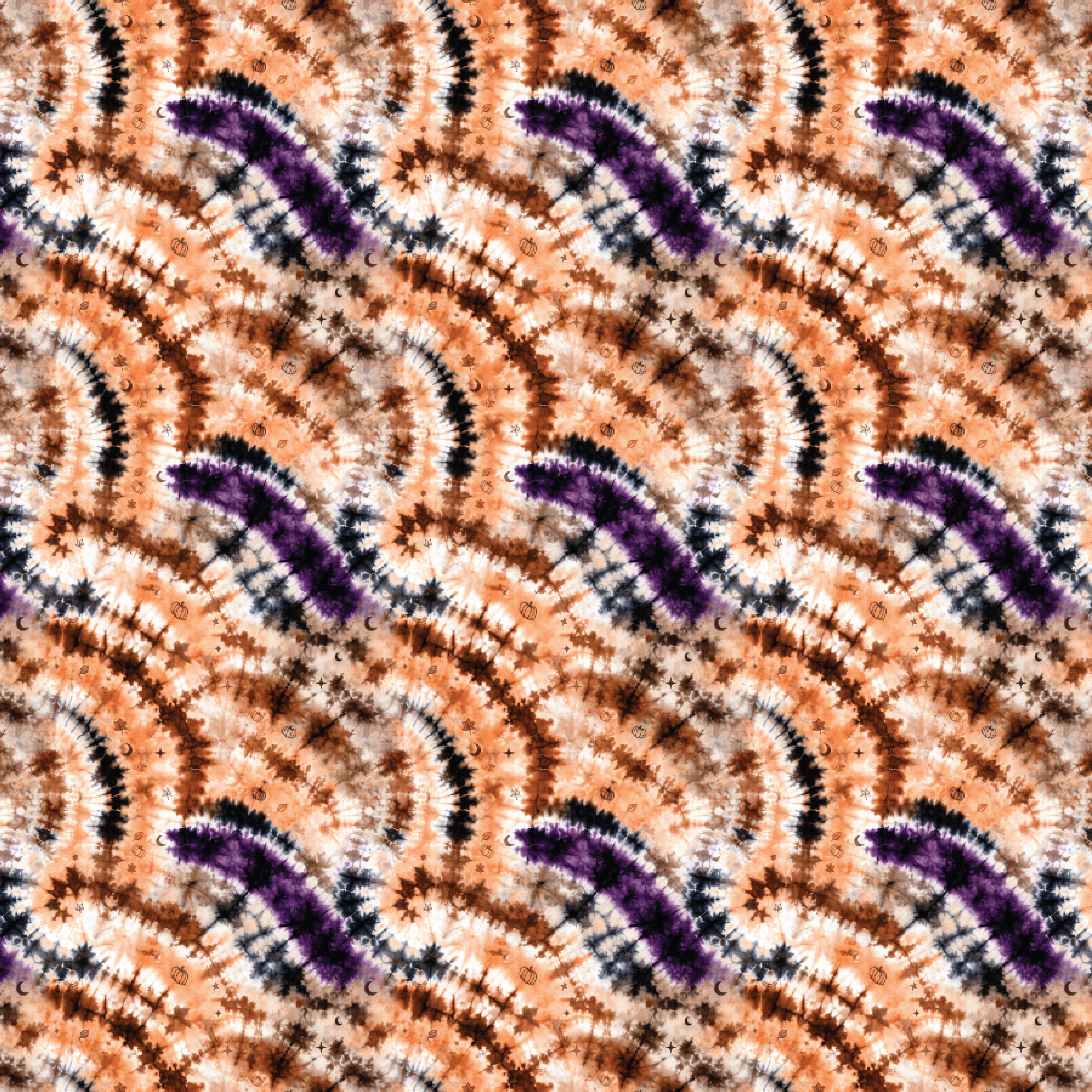 P1302 | Halloween Tie-Dye Pattern Acrylic Sheets - Patterns