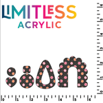 P1307 | Pink Orange Flower Pattern Acrylic Sheets - Patterns