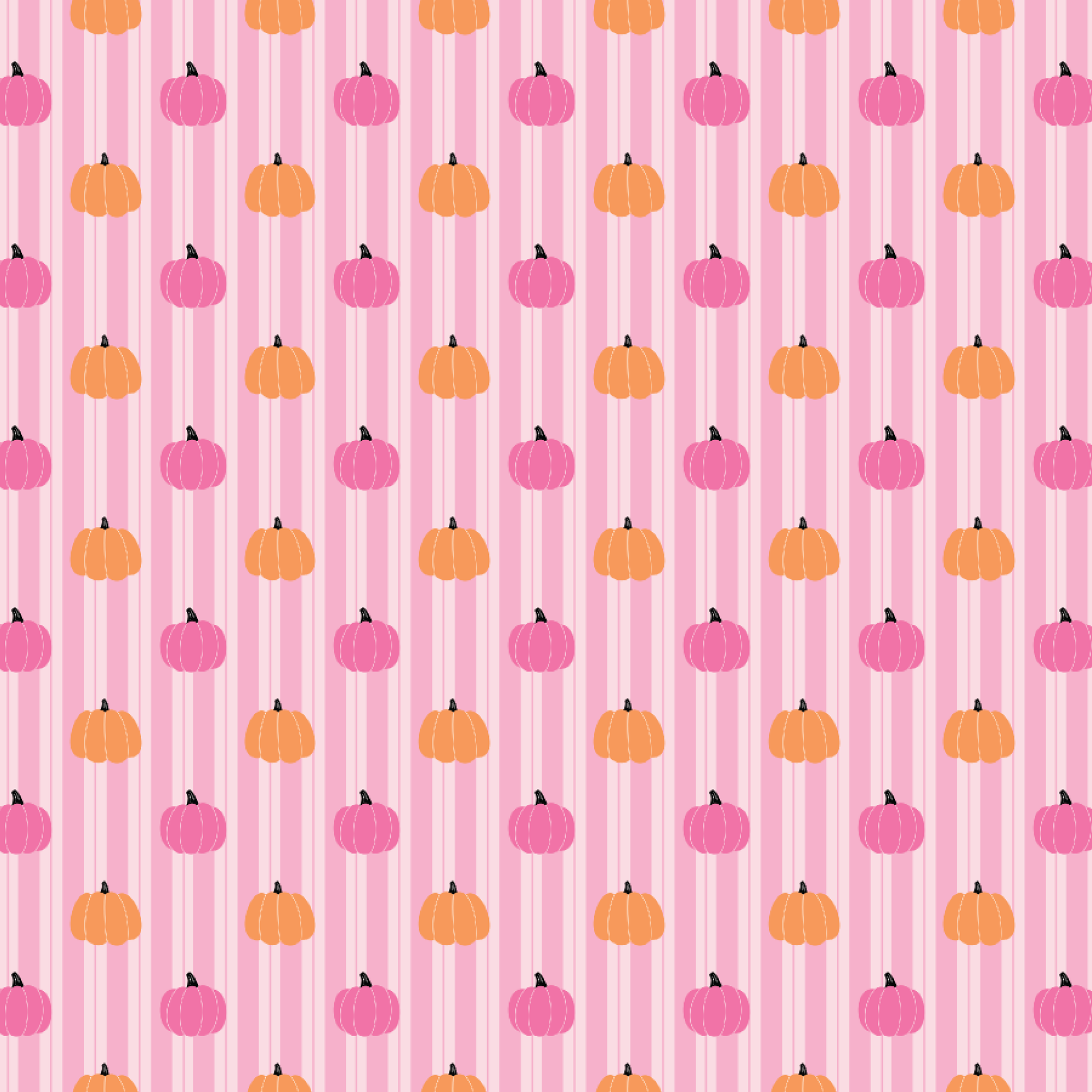 P1309 | Pink Orange Pumpkin Pattern Acrylic Sheets - Patterns