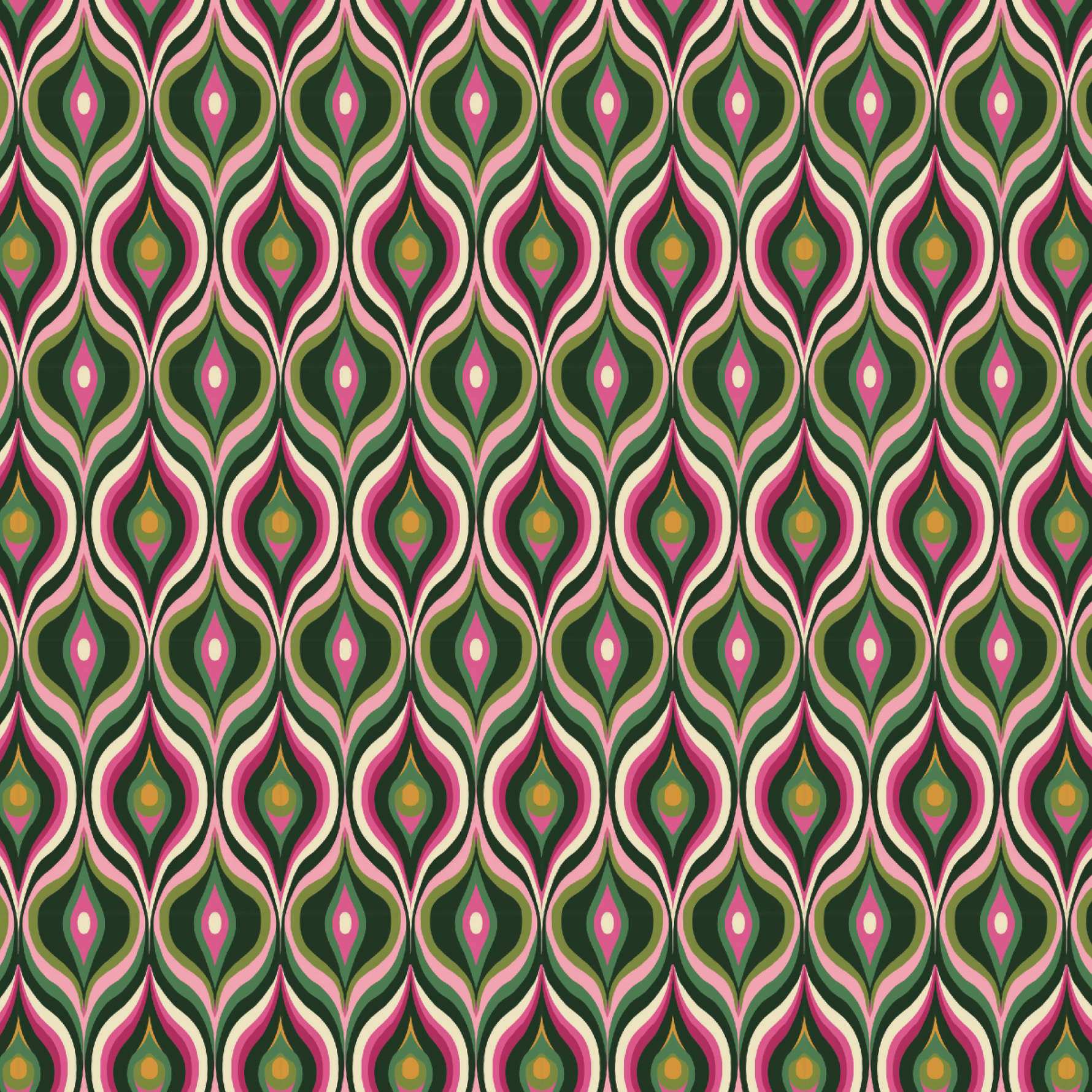 P1314 | Retro & Groovy 3 Pattern Acrylic Sheets - Patterns
