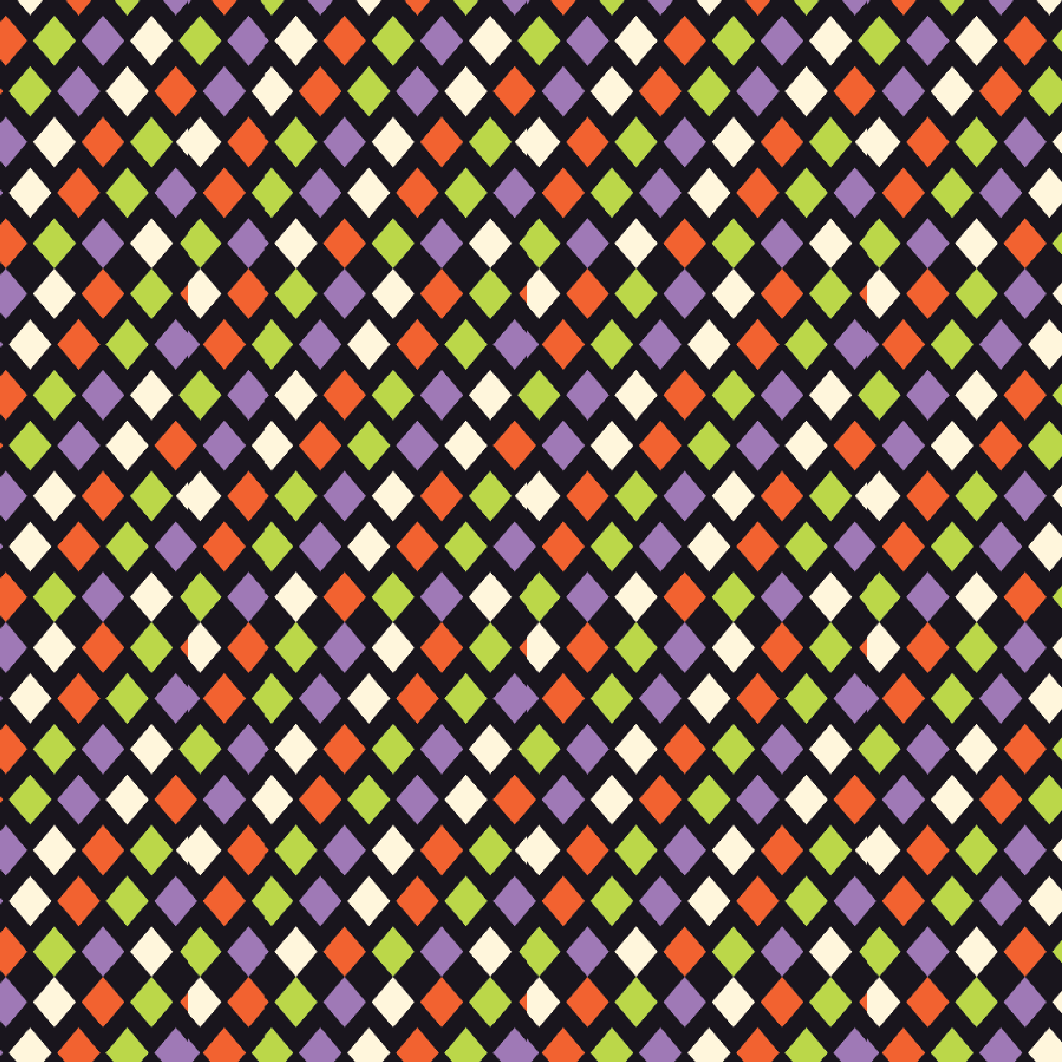 P1315 | Spooky Diamonds Pattern Acrylic Sheets - Patterns