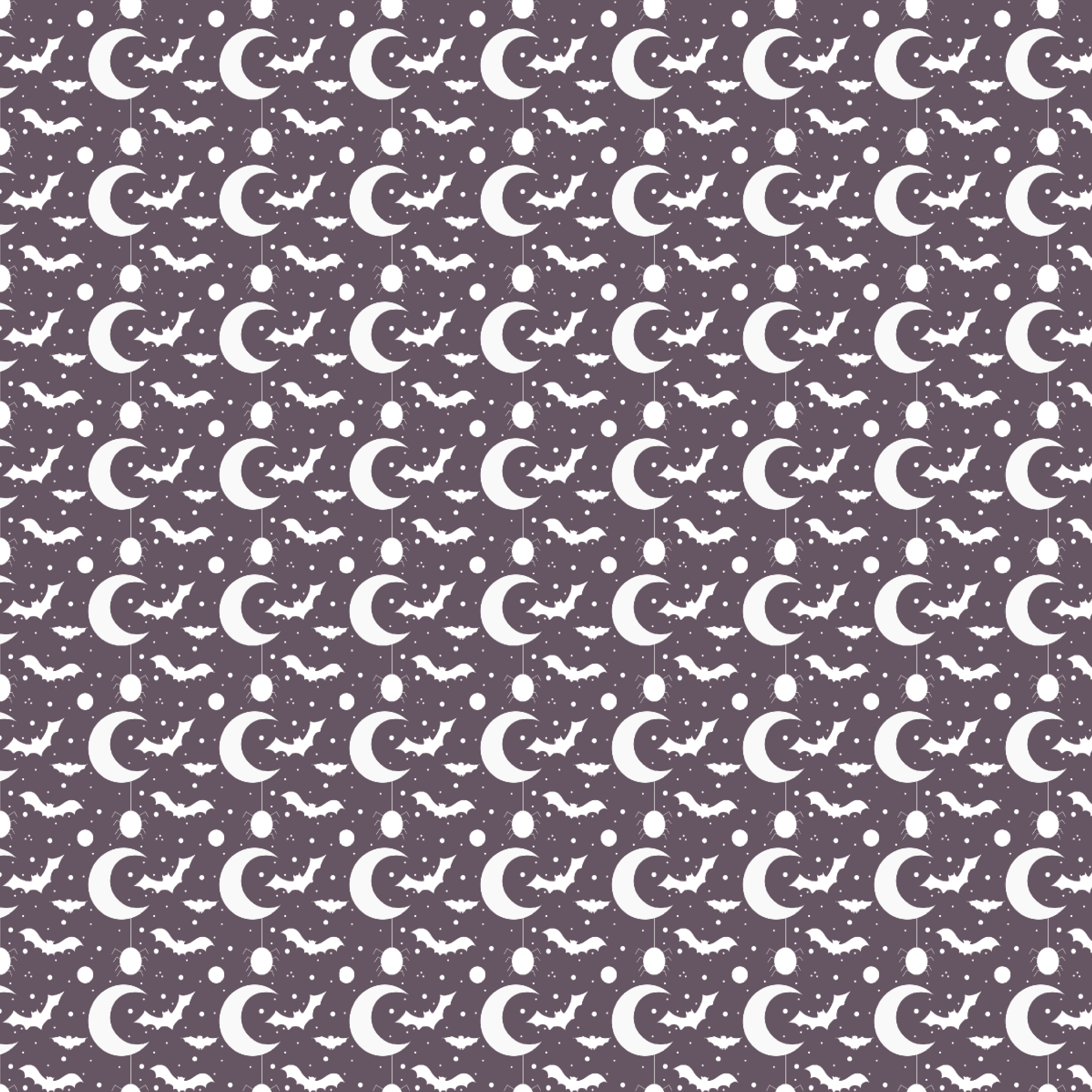 P1324 | Bats & Moon Pattern Acrylic Sheets - Patterns
