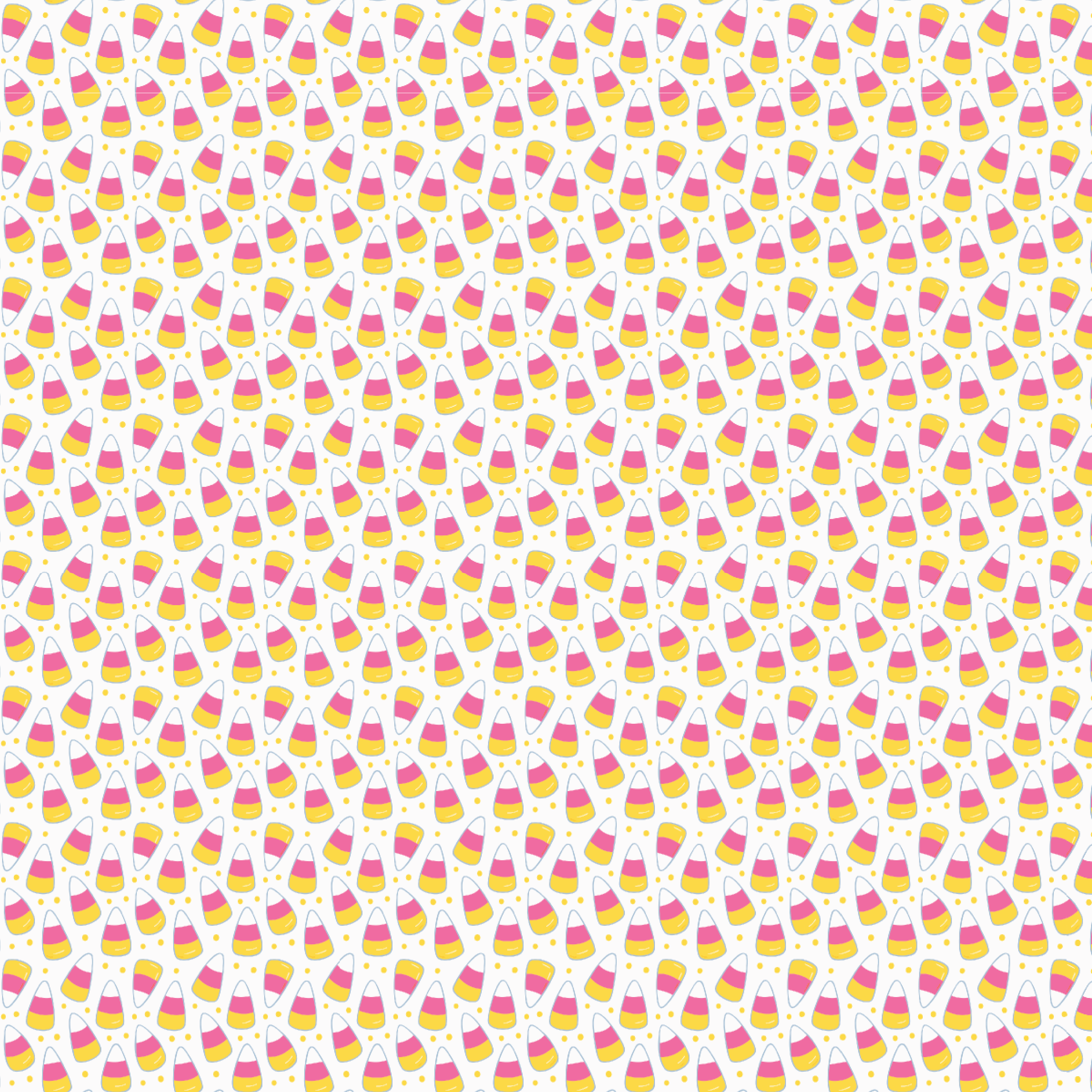 P1326 | Itty Bitty Candy Corn Pattern Acrylic Sheets - Patterns