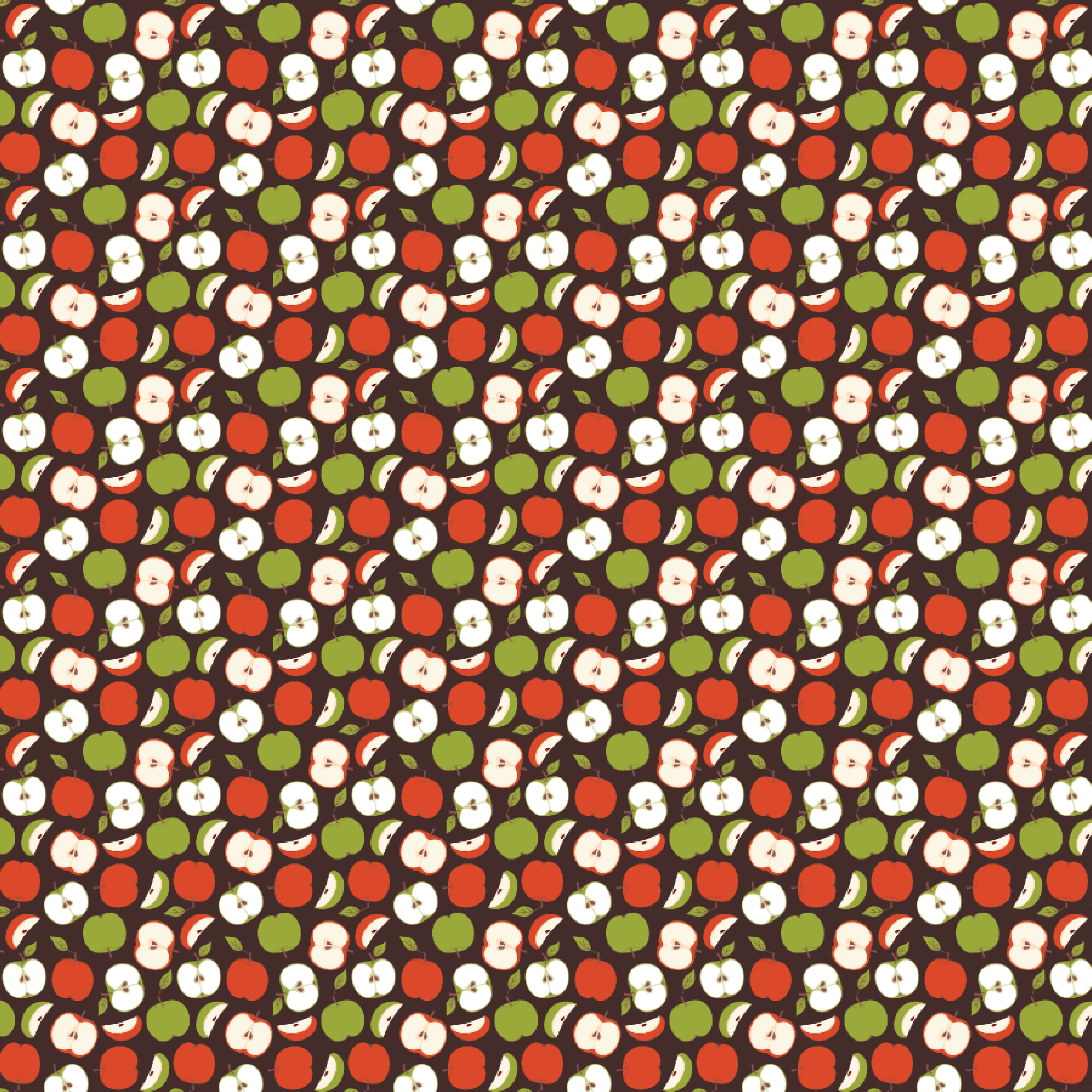 P1328 | Apple Picking Pattern Acrylic Sheets - Patterns