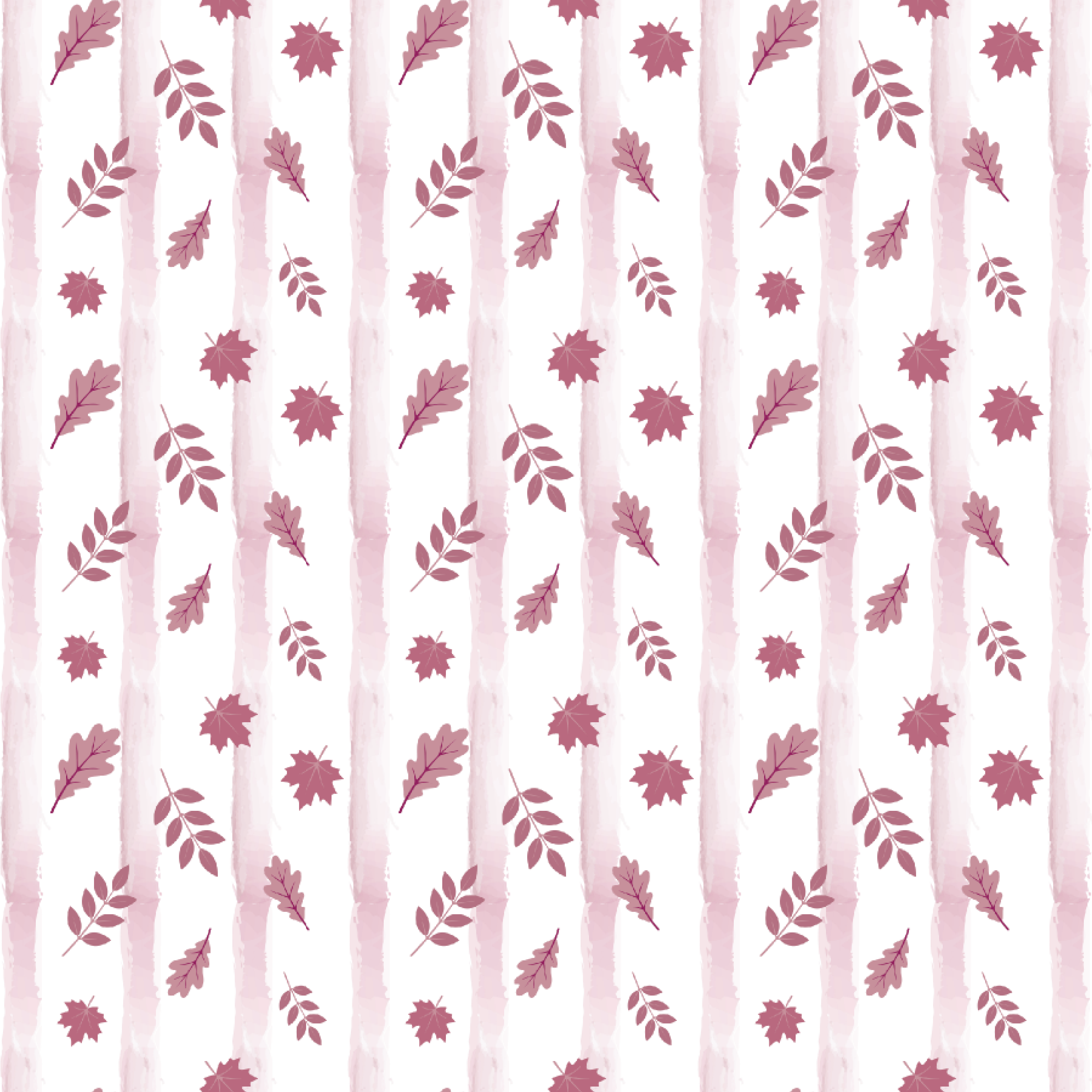 P1330 | Falling Pink Leaves Pattern Acrylic Sheets - Patterns