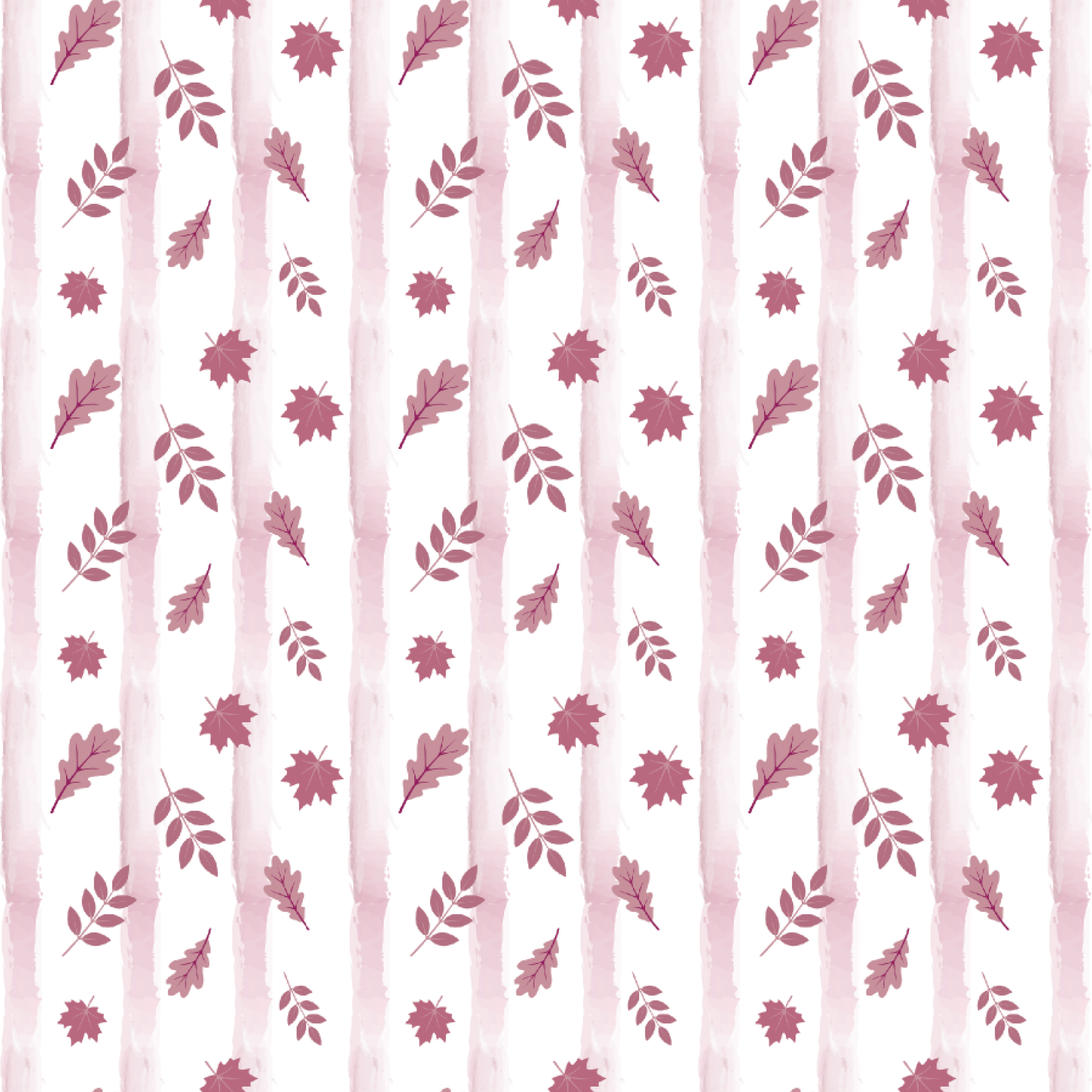 P1330 | Falling Pink Leaves Pattern Acrylic Sheets - Patterns