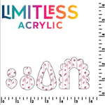 P1330 | Falling Pink Leaves Pattern Acrylic Sheets - Patterns
