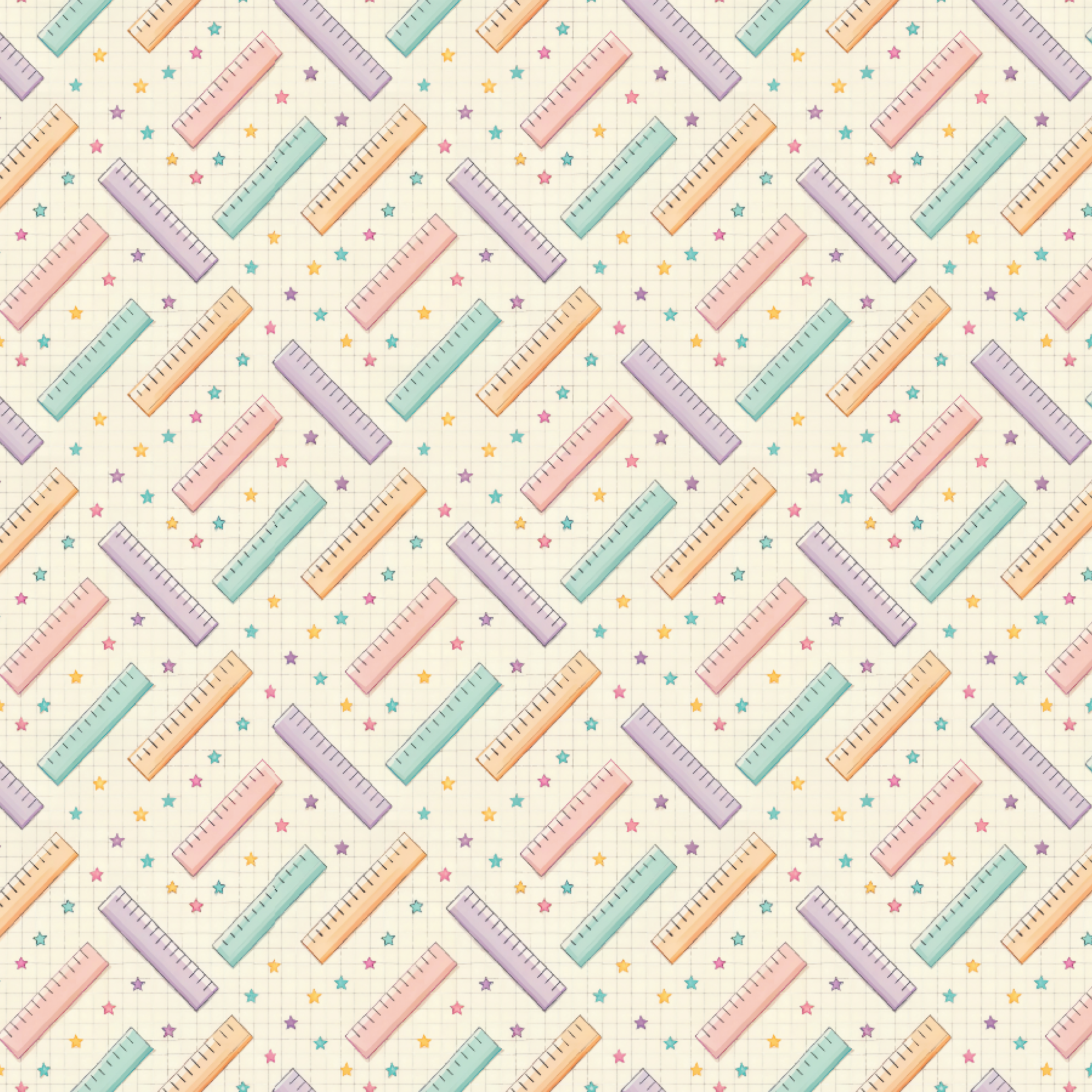 P1332 | School is Cool 2 Pattern Acrylic Sheets - Patterns