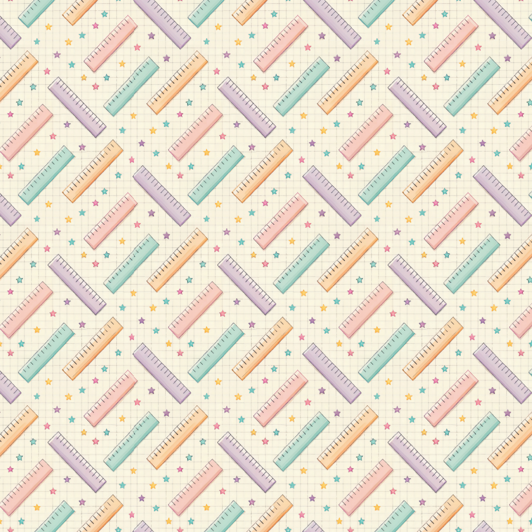 P1332 | School is Cool 2 Pattern Acrylic Sheets - Patterns