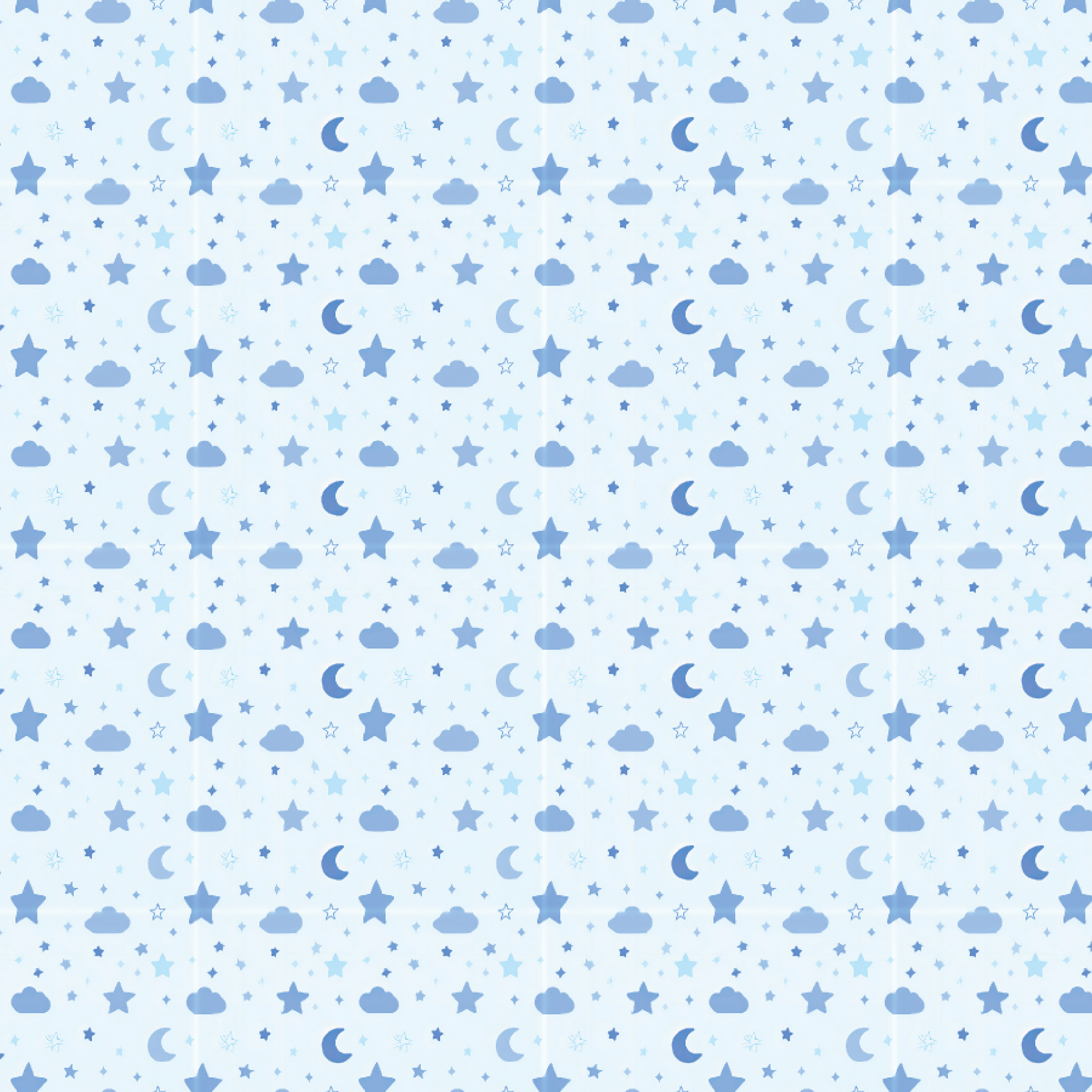 P1336 | Baby Blue Night Pattern Acrylic Sheets - Patterns