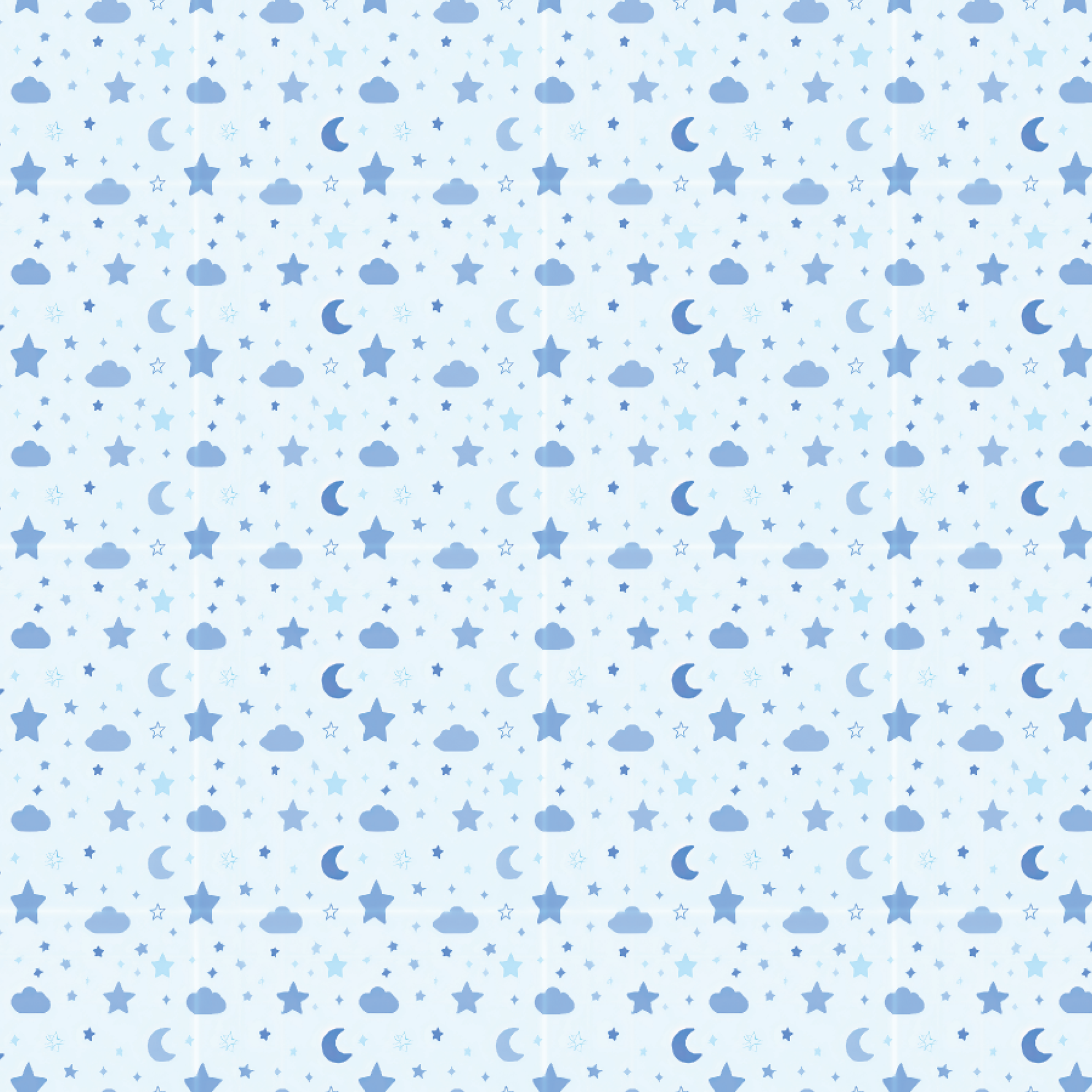 P1336 | Baby Blue Night Pattern Acrylic Sheets - Patterns