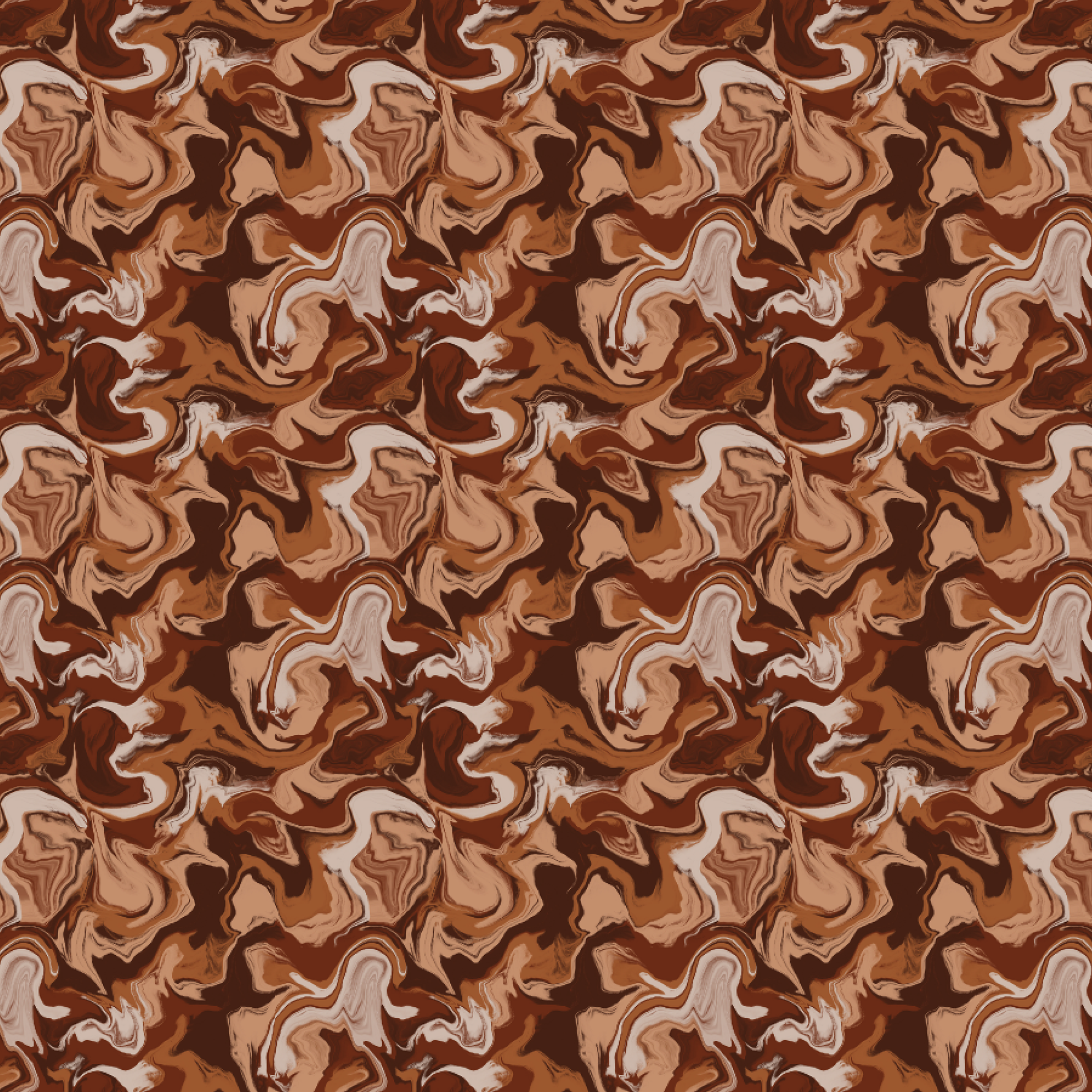 P1338 | Coffee Swirls Pattern Acrylic Sheets - Patterns