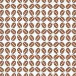 P1339 | Coffee Beans Pattern Acrylic Sheets - Patterns